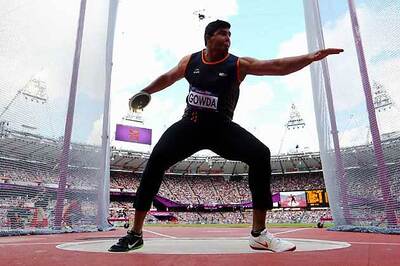 Vikas Gowda wins silver at the IAAF Diamond League in Doha