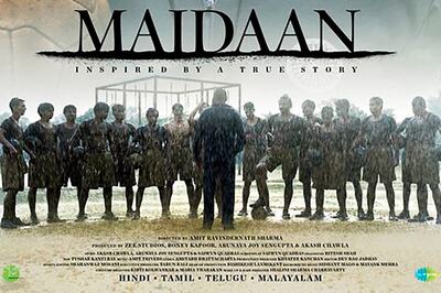 Makers of Ajay Devgn's Maidaan Dismantle Football Arena Due to Mumbai Rains