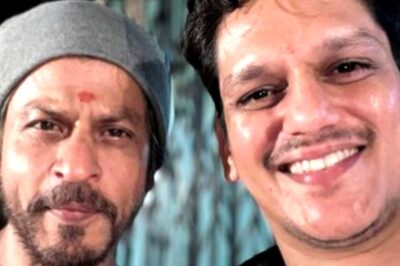 Vijay Varma Poses with Shah Rukh Khan, Gives Alia Bhatt-Shefali Shah A Tight Hug in Darlings BTS Pics