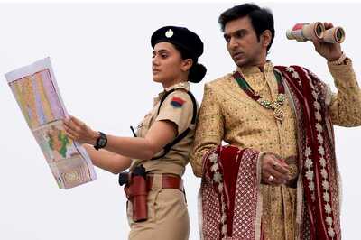 Taapsee Pannu, Pratik Gandhi Come Together for Woh Ladki Hai Kahaan?, First Look Unveiled