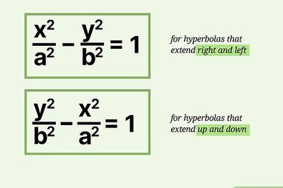 How to Find the Equations of the Asymptotes of a Hyperbola