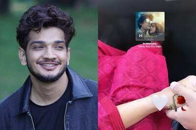 Munawar Faruqui Drops Romantic Photo With Mystery Girl Ahead of Valentine's Day, Fans Ask 'Who Is She?'