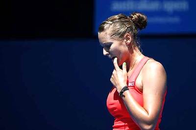 Player defaulted, forced to forefeit match after hitting line judge