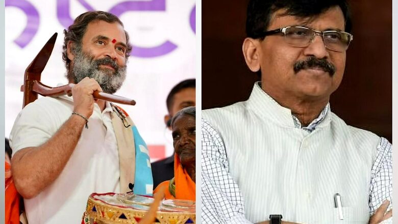 Rahul Dials Sanjay Raut Amid Savarkar Row; Sena MP Calls Gestures 'Rare in Times of Political Bitterness'