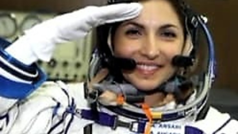 First female space tourist blasts off