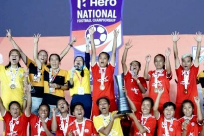 Manipur Emerge Senior Women’s NFC Champions Beating Railways in Penalty Shootout