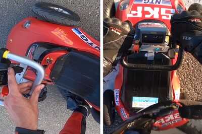 Watch: Man Modifies And Rides Toy Car To Earn A Spot In Guinness World Records