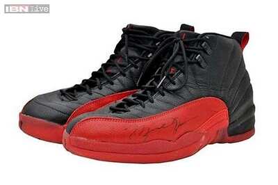 Michael Jordan's shoes auctioned online for $104K