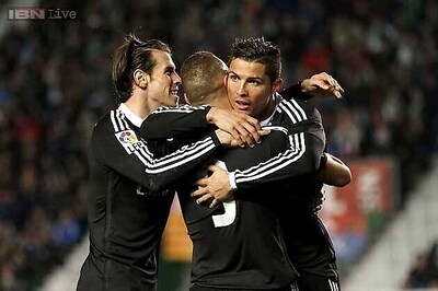 La Liga: Ronaldo scores to help Real Madrid win 2-0 at Elche, extend lead