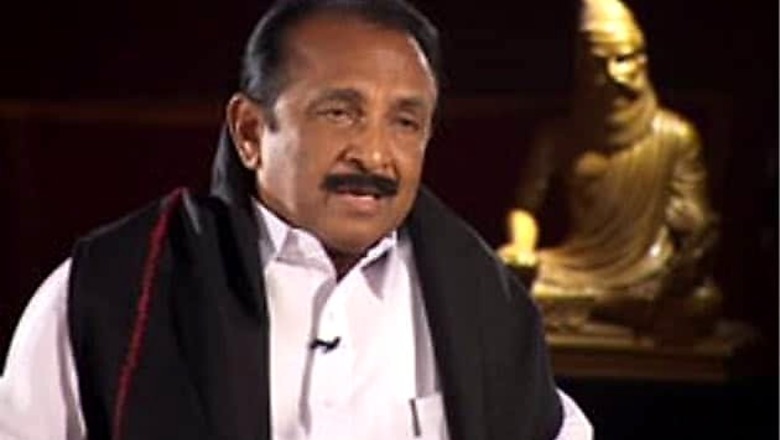 Vaiko meets Rajnath, discuss poll strategy for Lok Sabha elections