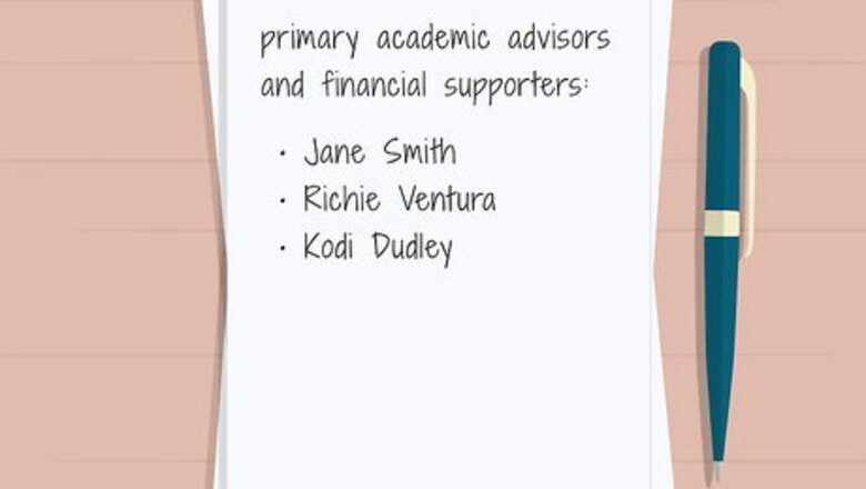 How to Write Acknowledgements for a Thesis