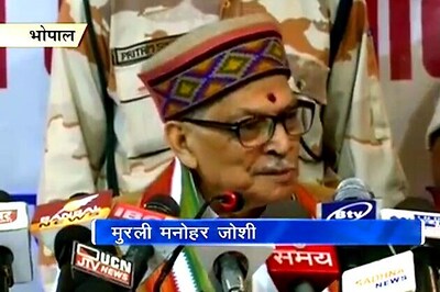 Murli Manohar Joshi starts campaigning in Kanpur