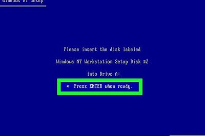 How to Install Windows NT 3.51
