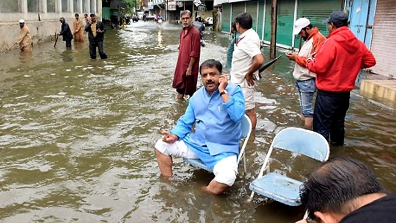 Bhopal Mayor Sits on Dharna in Knee-Deep Water to 'Highlight Civic Woes'