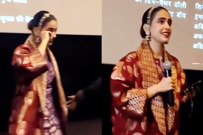 Sanya Malhotra Gets Emotional After Receiving Standing Ovation For 'Mrs' At IFFM 2024, Video Goes Viral