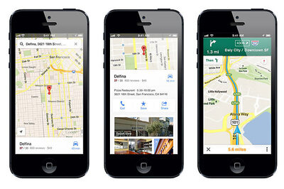 Google Maps app returns to iPhone