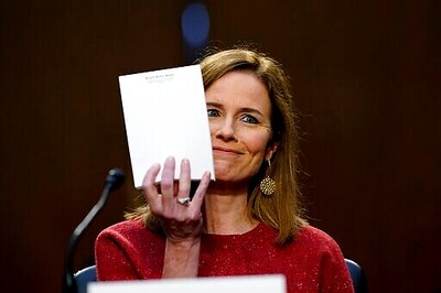 The Latest: Barrett Faces More Questions From Senate Panel