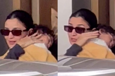 Alia Bhatt Shushes Paparazzi as Raha Sleeps On Her Shoulder, Video Goes Viral | Watch
