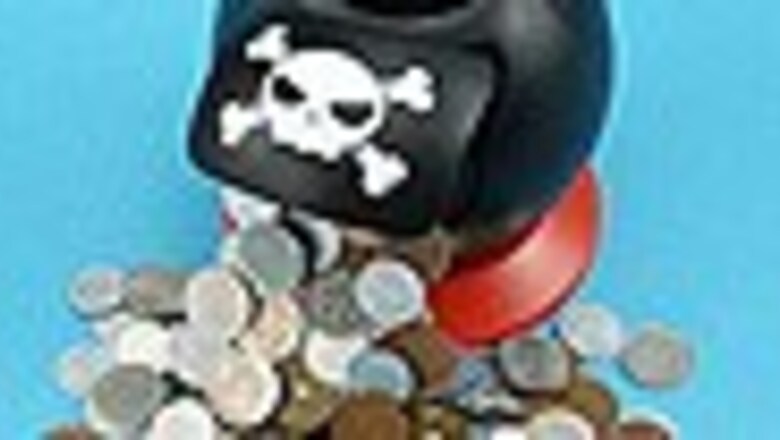 The exploding piggy-bank