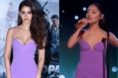 Disha Patani Takes Glam Lessons From Ariana Grande, Wears Sexy Lilac Dress Previously Worn By Singer