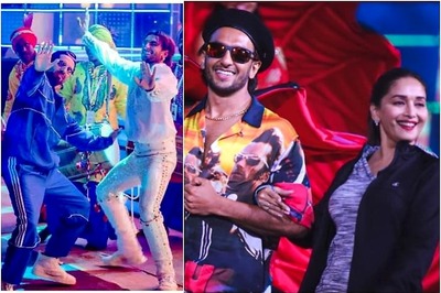 Shaking a Leg with Ayushmann Khurrana and Madhuri Dixit, Ranveer Singh Shares BTS Video