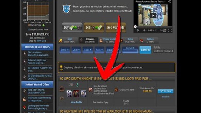 How to Sell World of Warcraft Accounts Effectively