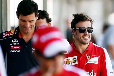 Is Fernando Alonso replacing Mark Webber at Red Bull?