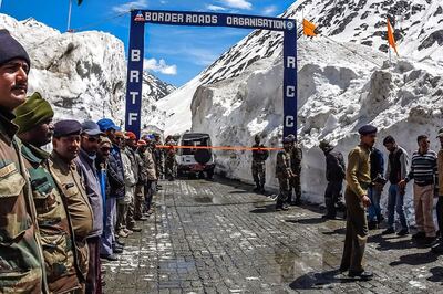 BRO Builds World's Highest Motorable Road in Ladakh