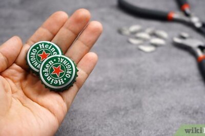 How to Make Bottle Cap Earrings