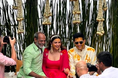 Parineeti Chopra And Raghav Chadha’s 1st Photo From Haldi Ceremony Goes Viral