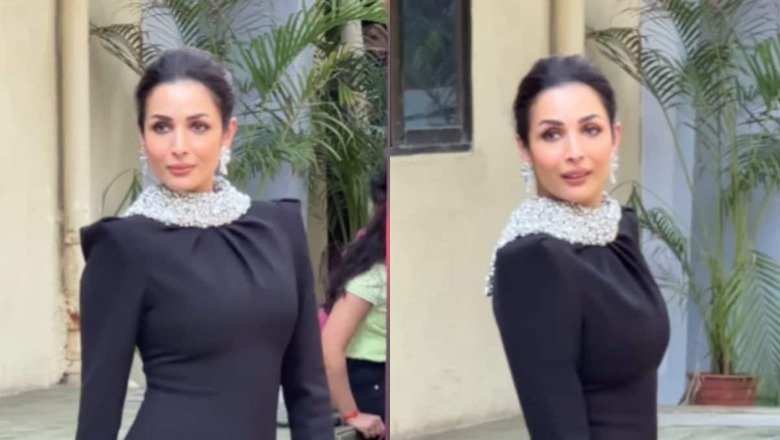 Malaika Arora Flaunts Her Curves, Exudes Elegance In Black As She Gets Spotted For A Shoot, Watch