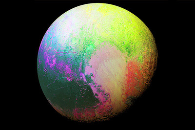 See: NASA's rainbow-coloured psychedelic Pluto