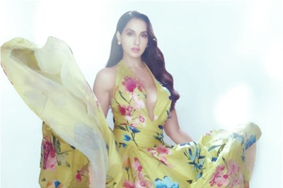 Nora Fatehi Looks Gorgeous in This Floral Gown, See Pics