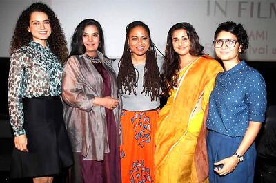 JIO MAMI 2015: Kangana Ranaut, Vidya Balan and Shabana Azmi discuss women's role in cinema