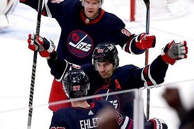 Jets Beat Blues 4-2 For Lowry's 1st Victory Behind Bench