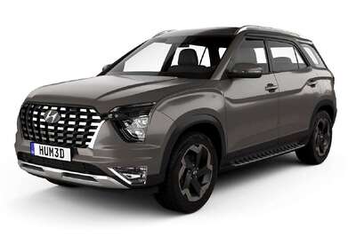 ​Upcoming Hyundai Alcazar Digital 3D Model Reveals the 7-Seater SUV's Design; Check Here