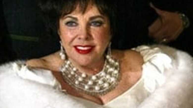 Liz Taylor celebrates her 75th birthday