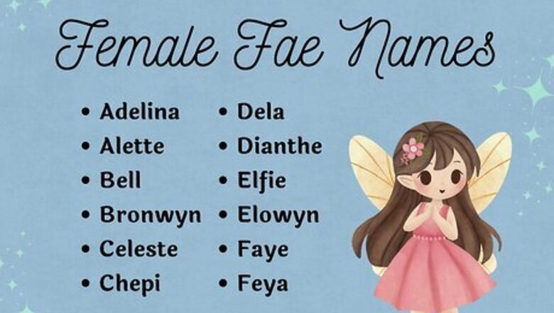 155 Fae Names for Babies or Fictional Characters