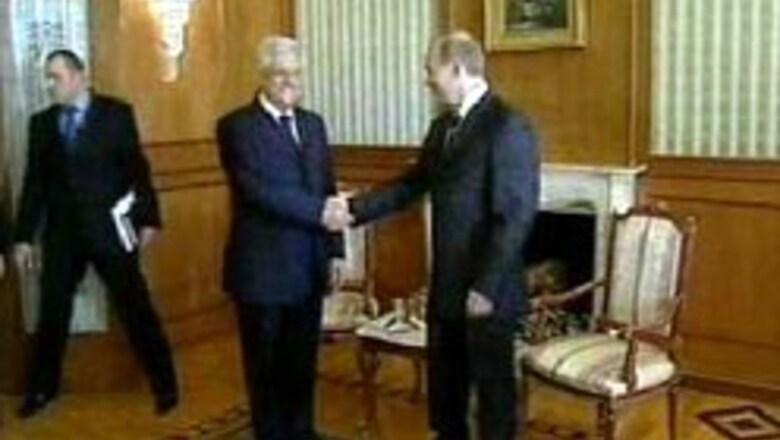 Abbas thanks Putin for financial aid