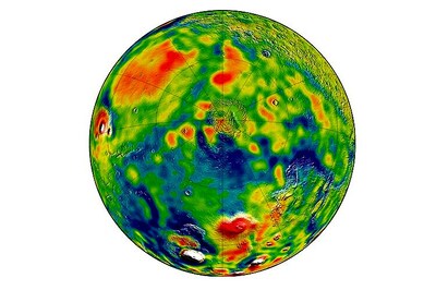 New Mars gravity map reveals best view yet of the planet's hidden interiors