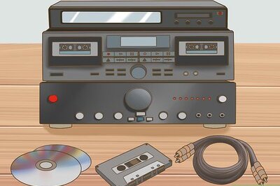 How to Record a CD to an Audio Cassette Using Amplifier