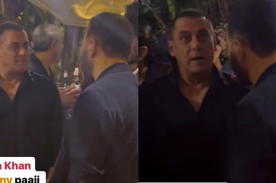 Salman Khan And Sunny Deol Interact With Each Other At Gadar 2 Success Party, Video Goes Viral; Watch