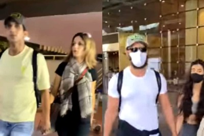 After Hrithik Roshan-Saba Azad, Sussanne Khan and Arslan Goni Hold Hands at Airport; Video Goes Viral