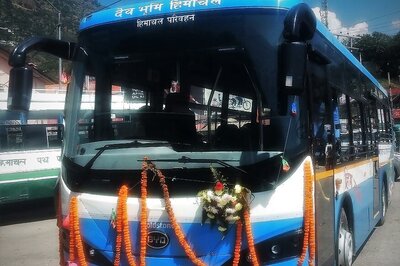 Shimla Gets Electric Bus Service, Himachal Pradesh CM Jai Ram Thakur Flags Off 11 HRTC Buses