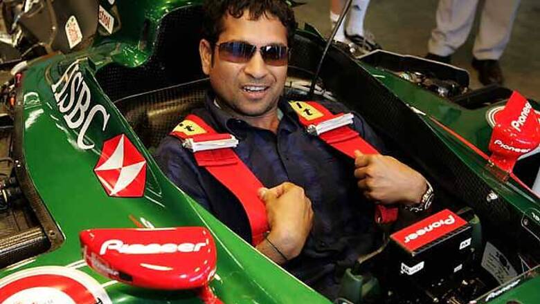 Stars line up for Tendulkar-backed racing league