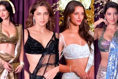 Disha Patani, Sharvari, Triptii, Nora Go Bold For Manish Malhotra's Diwali Bash | Watch