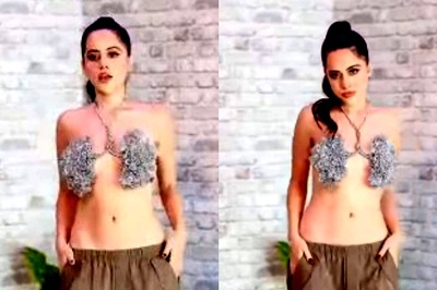 Uorfi Javed Copies Bella Hadid’s Cannes Look Sans Top; Flaunts Sexy Figure In New Video; Watch