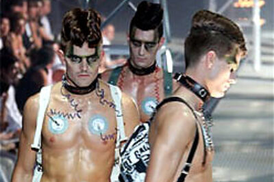 Bad boys rule Paris men's fashion