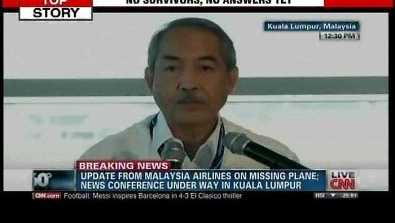 We do not know how or why MH370 crashed, says Malaysia Airlines