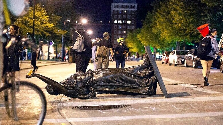 Anti-racism Protests: Crowds Tear Down Statues, Attack Wisconsin State Senator